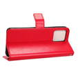 Flip case for T Phone 5G, Crazy Horse Wallet, red