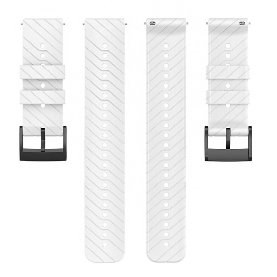 Silicone Universal Strap 22mm, white