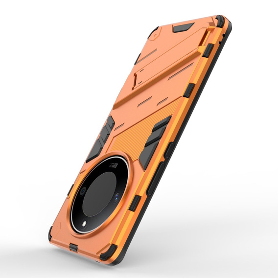Case for Honor Magic 6 Lite 5G, Military kickstand, orange