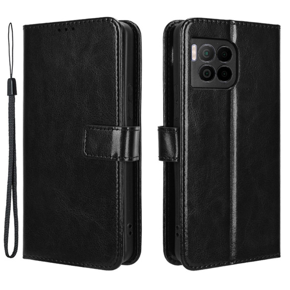 Flip case for T Phone 2 Pro 5G, Crazy Horse Wallet, black