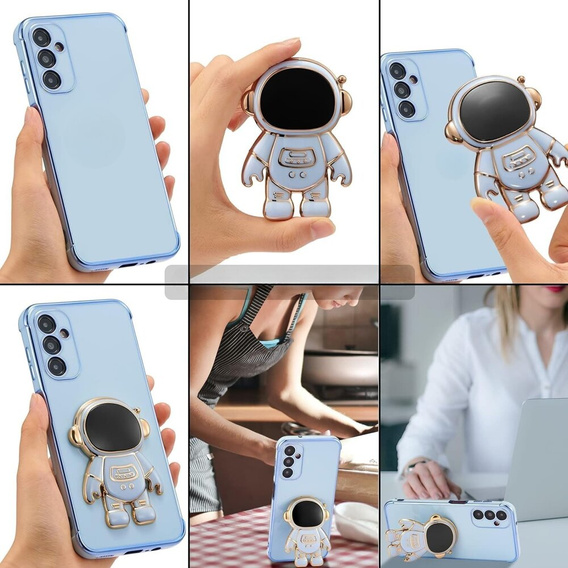 Case for Samsung Galaxy M15 5G, Astronaut, blue