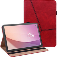Case for Lenovo Tab M9, Classic, with space for stylus, red