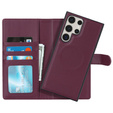 Flap case for Samsung Galaxy S23 Ultra, Wallet, for MagSafe, maroon