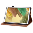 Case for Samsung Galaxy Tab A7 Lite, Wallet Pen Slot, brown