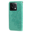 Flip case for Xiaomi Redmi Note 13 Pro 5G, Mandala, green