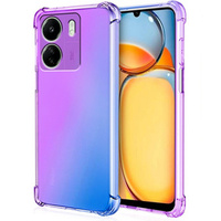 Case for Xiaomi Redmi 13C / Poco C65, Gradient Dropproof, Purple / blue
