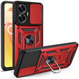 Case for Realme C55, CamShield Slide, red