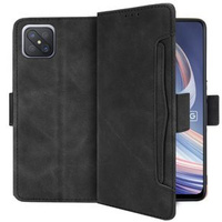 Flip case for Oppo Reno 4 Z 5G, Card Slot, black