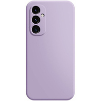 Case for Samsung Galaxy A25, Silicone Lite, purple + 9H glass