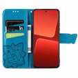Flip case for Xiaomi 13, Butterfly, blue