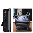 Leather+PC case with stand, glass and stylus for Samsung Galaxy Z Fold6 5G