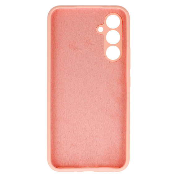 Case for Samsung Galaxy A54 5G, Silicone Lite, pink + 9H glass