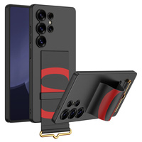 Case for Samsung Galaxy S25 Ultra, GKK Strap Case, black