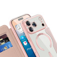 Wallet MagSafe RFID flip case with camera protection for iPhone 17 Pro Max