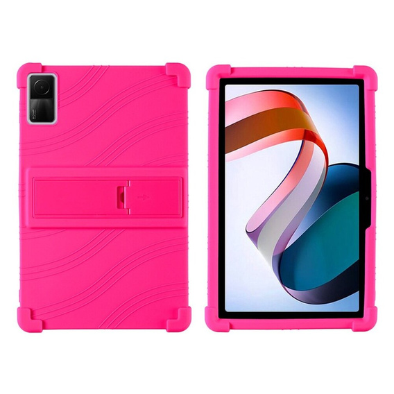 Silicone case for Xiaomi Redmi Pad SE 11", Impact, armor, pink
