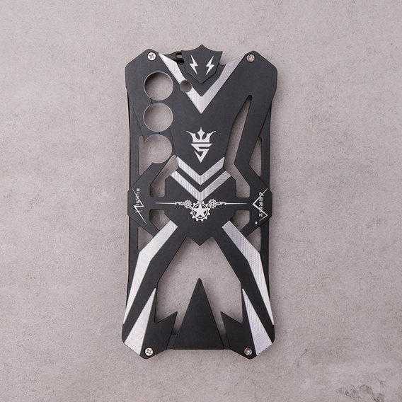 Armored case for Samsung Galaxy S23, Aluminum Alloy, black
