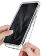 Case for Google Pixel 8 Pro, Shockproof, with film, transparent