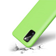 Case for Samsung Galaxy A02s, Silicone Lite, light green