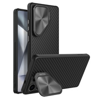 Nillkin Armored Case for Samsung Galaxy S25 Ultra, Carboprof Case, for Magsafe, black