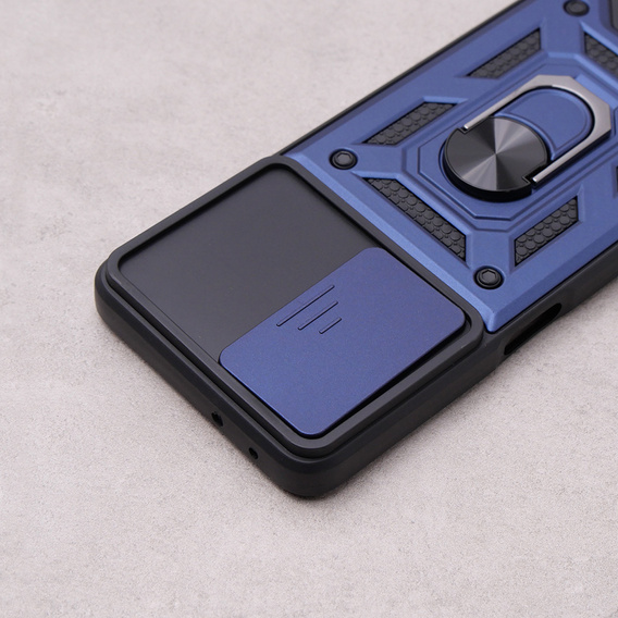 Case for Oppo A98 5G, CamShield Slide, blue