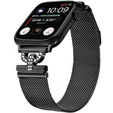 Milanese bracelet for Apple Watch 1/2/3/4/5/6/7/8/SE (38/40/41 MM) - Black