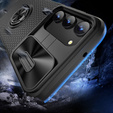 Case for Samsung Galaxy S23, Camera Slide Ring, black