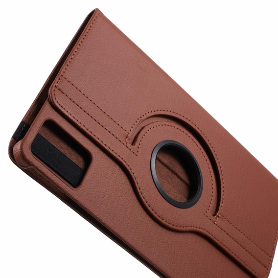 Case for Lenovo Tab M11 TB330FU 10.95", Rotating 360, brown