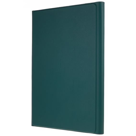 Case + keyboard Galaxy Tab S7+ Plus / S8+ Plus /S7 FE T730 T733, Pen Slot, green