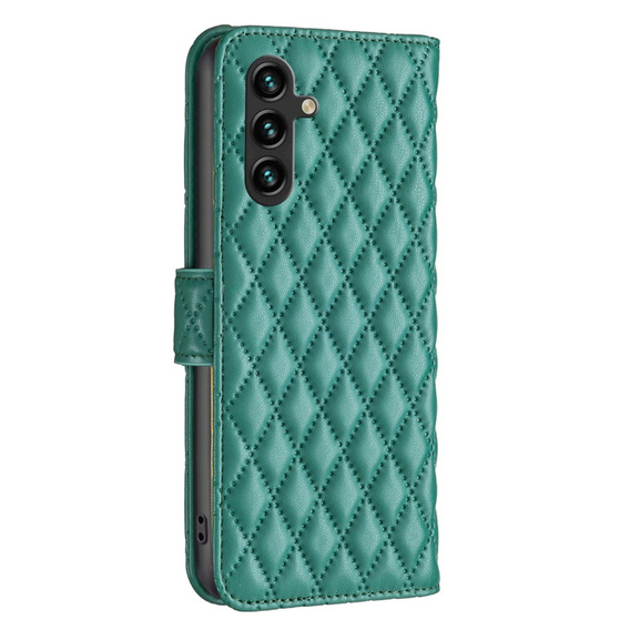 Flip case for Samsung Galaxy A56, Wallet, BINFEN COLOR, green
