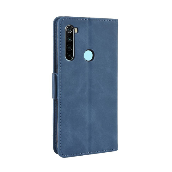 Flip case for Xiaomi Redmi Note 8T, Card Slot, blue