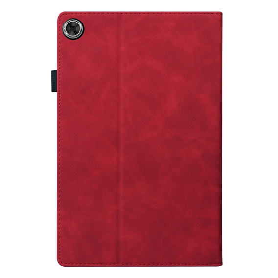 Case for Samsung Galaxy Tab A9, Classic, with space for stylus, red
