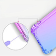 Case for Realme 12, Gradient Dropproof, Purple / blue