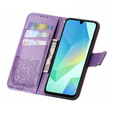 Butterfly flip case for Samsung Galaxy A37 5G, purple