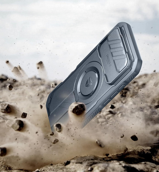 Dexnor armoured case with stand and camera shutter, for MagSafe for iPhone Air