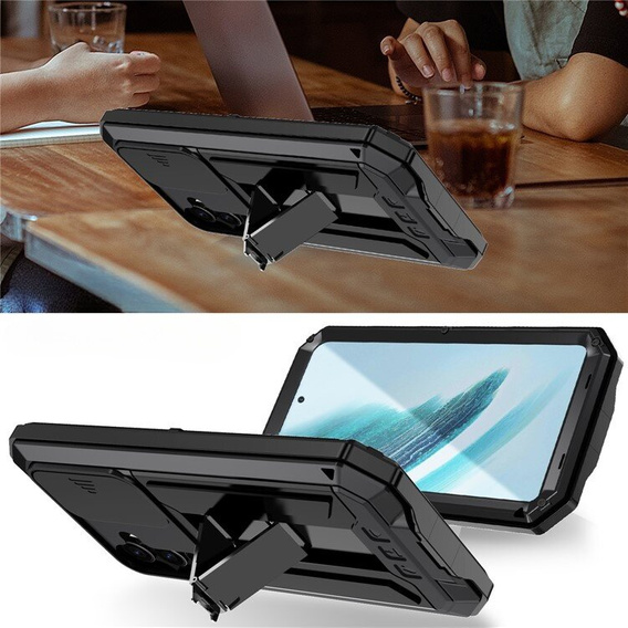 Armored case for Samsung Galaxy S24+ Plus, R-JUST, black