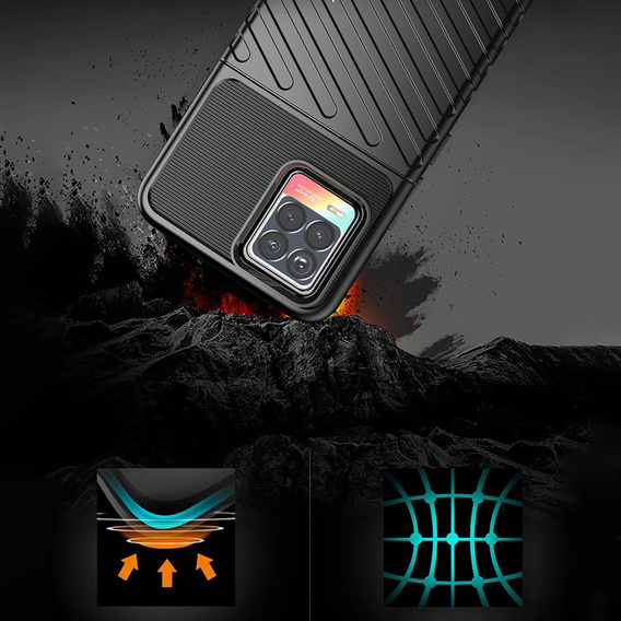 Case for Realme 8/8 Pro, Thunder, black