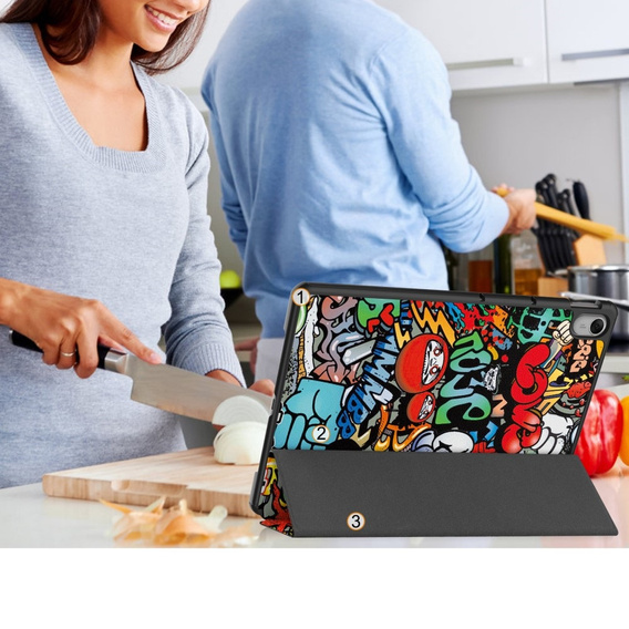 Case for Huawei MatePad 11.5 2024, Smartcase, graffiti