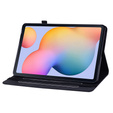 Case for Samsung Galaxy Tab S6 Lite, Wallet Pen Slot, black