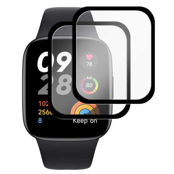 2x ERBORD Hybrid Glass for Xiaomi Redmi Watch 3