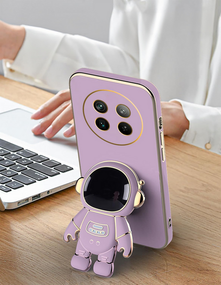Case for Realme 12, Astronaut, purple