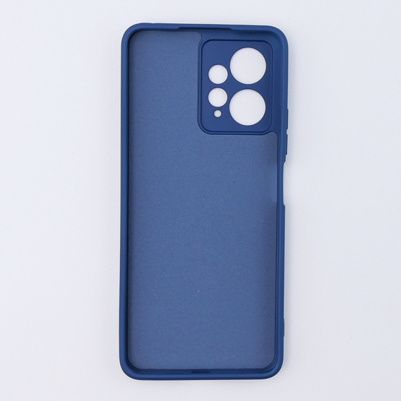Case for Xiaomi Redmi Note 12 4G, Silicone Lite, dark blue
