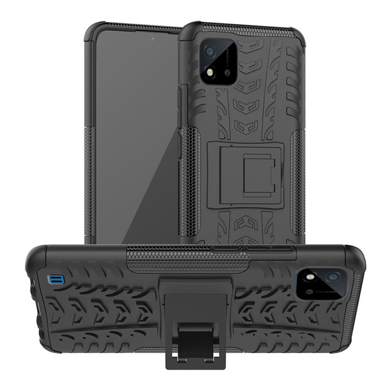 Case for Realme C11 (2021), Tire Armor, black