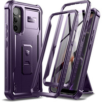 Armored case for Samsung Galaxy A34 5G, Dexnor Full Body (Two Frames), purple