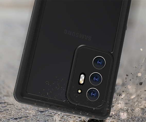 IP68 Waterproof Case for Samsung Galaxy Note 20 Ultra, Redpepper, black