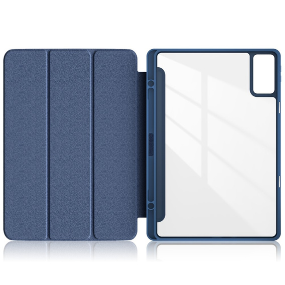 Case for Xiaomi Redmi Pad SE 11", Smartcase Hybrid, with stylus space, blue