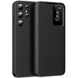 Flip case for Samsung Galaxy S23 Ultra, Smart View Wallet, black