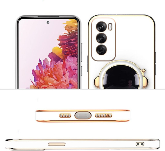 Case for Oppo Reno 12, Astronaut, white