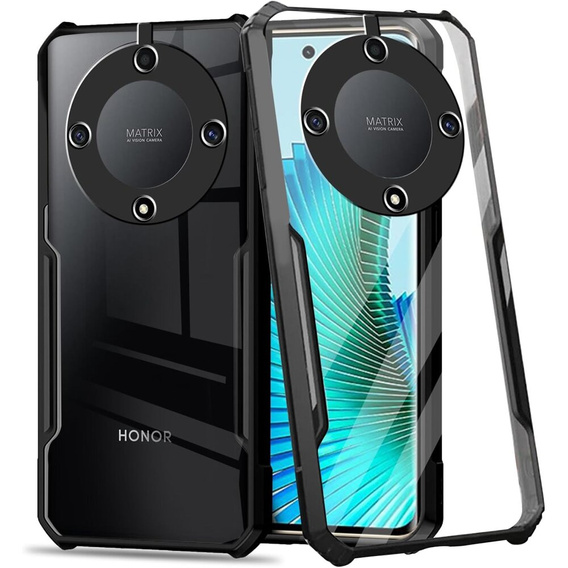 Case for Honor Magic 6 Lite 5G, AntiDrop Hybrid, black
