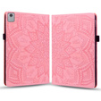 Flap case for Lenovo Tab M11, flower, pink