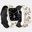 Silicone Strap for Apple Watch 1/2/3/4/5/6/7/8/9/SE 38/40/41/mm.